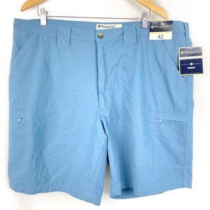 Weekender Coastal Bay Casual Shorts Flat Front